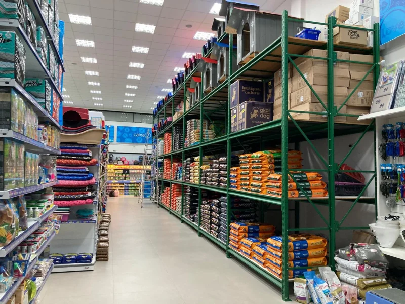 Loja de equipamentos para supermercado